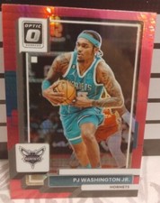 2022-23 Donruss Optic #172 PJ WASHINGTON JR. Pink Hyper Prizm SP Beautiful Card 
