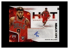 2020-21 Panini NBA Hoops Hot Signatures Rookies Autograph Patrick Williams RC