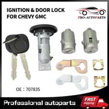 For Chevrolet GMC H2 Ignition Switch & Front Door Lock Cylinders with 2 Keys