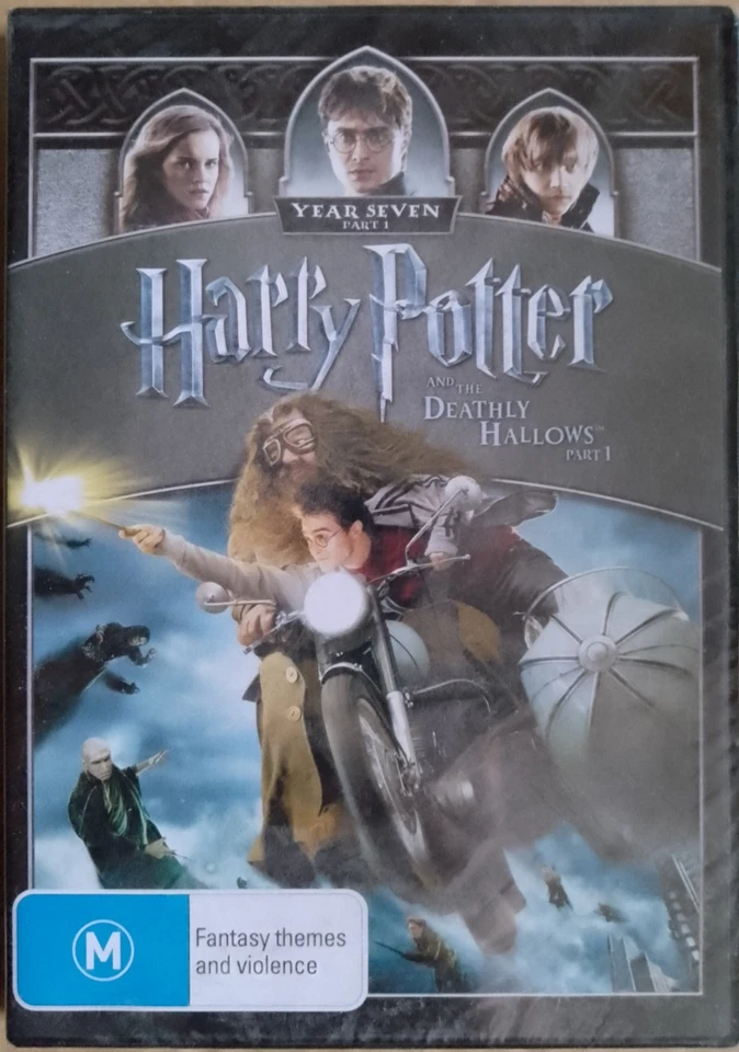 Harry Potter and the Deathly Hallows 1 & 2 2x DVDs Brand New / Sealed R4 - Image 4 of 4