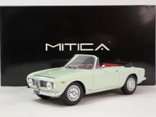 Legendary Alfa Romeo Giulia 1600 GTC Cabriolet Open Blue 1964 1/18 MITICA10082