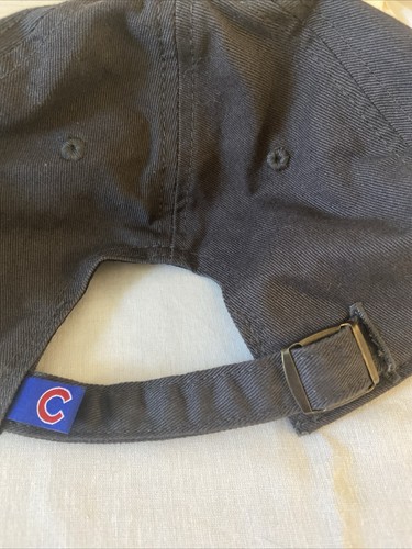 Chicago Cubs Fan Favorite Buckle Back Cap Gray Auth Merch Clean! READ - Picture 2 of 7