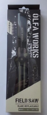 OLFA WORKS FIELD SAW HAND SAW (OLIVE DRAB) OW-FS1-OD