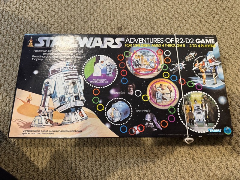 Star Wars The Adventure of R2D2 Board Game