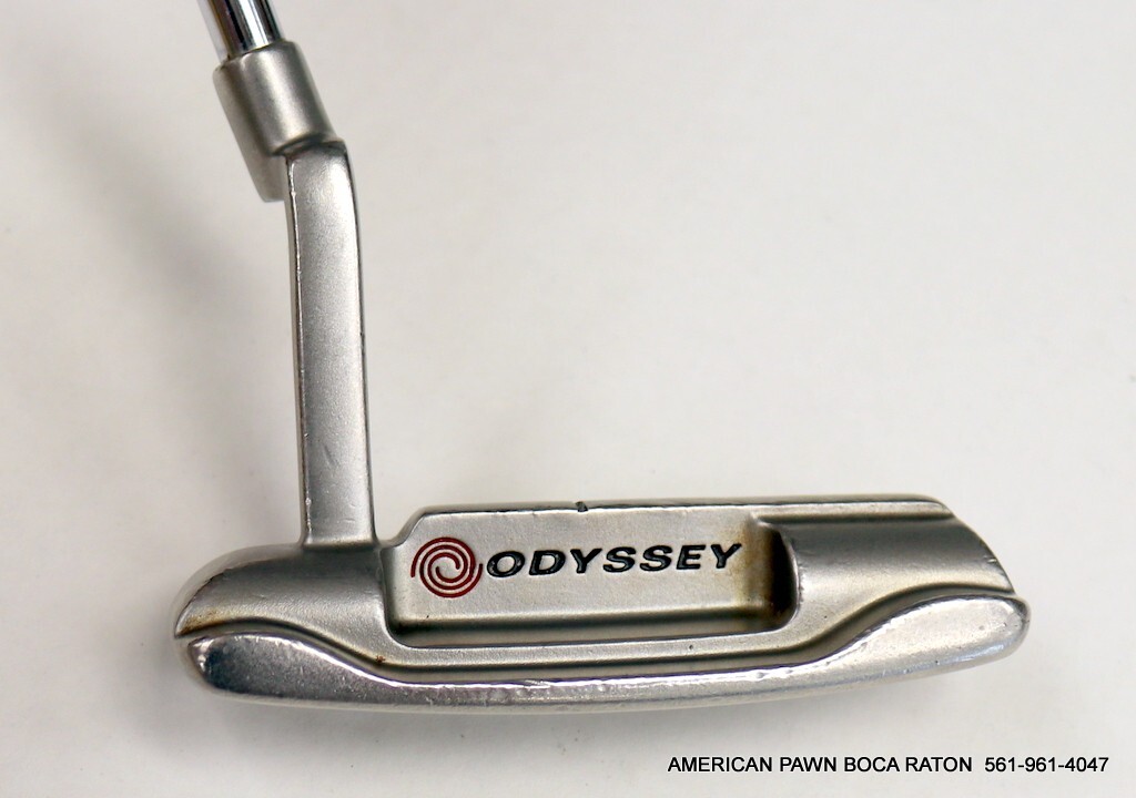 Odyssey White Hot #1 Putter RH Original Steel Shaft 33 Super
