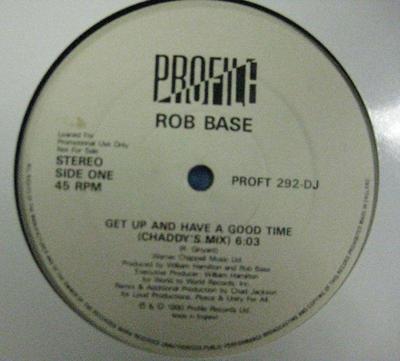 Rob Base(12'' Vinyl)Get Up And Have A Good Time-Profile Records- PROFT 2-VG