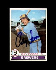 Ray Fosse Signed Original 1979 Topps Milwaukee Autograph