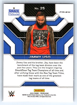 2023 PANINI PRIZM WWE UNDERCARD DISCO TOP TIER INSERT #25 JIMMY