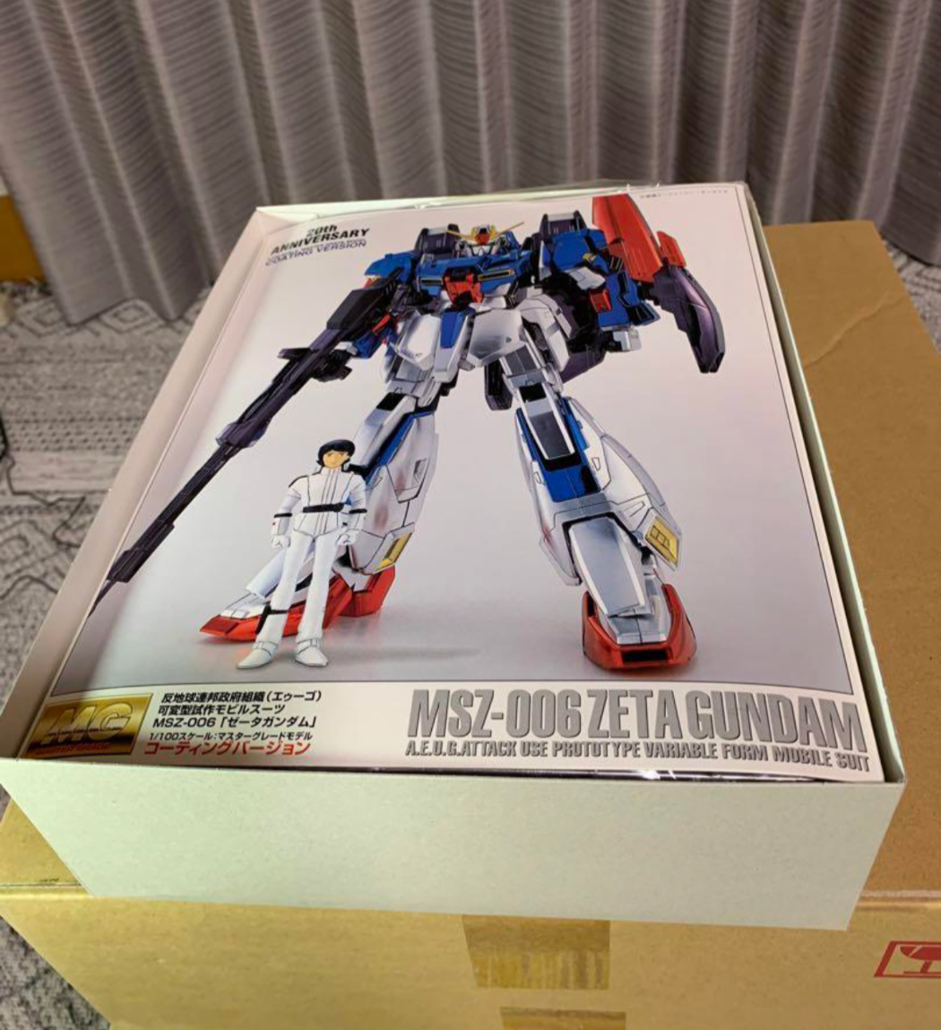 ロボット MG MSZ-006 Zeta Gundam 20th Anniversary Bandai MG