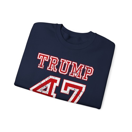 Sweat col rond President Trump 47, sweat unisexe confortable, politique - Photo 41/50