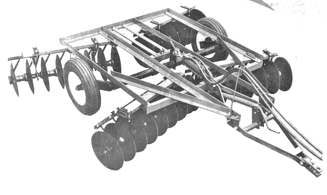 IH McCormick International 350 Wheel Controlled Tandem Disk Harrow