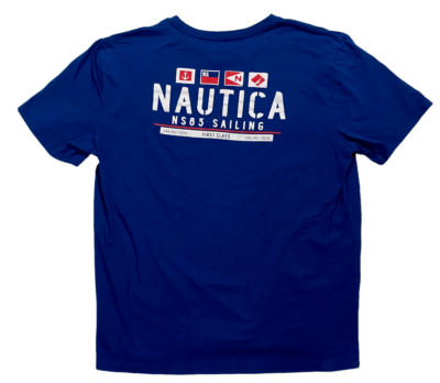 トップス deres first class T shirt NAVY Nautica NS83 Sailing Crew First Class Boating Beach Summer Dark