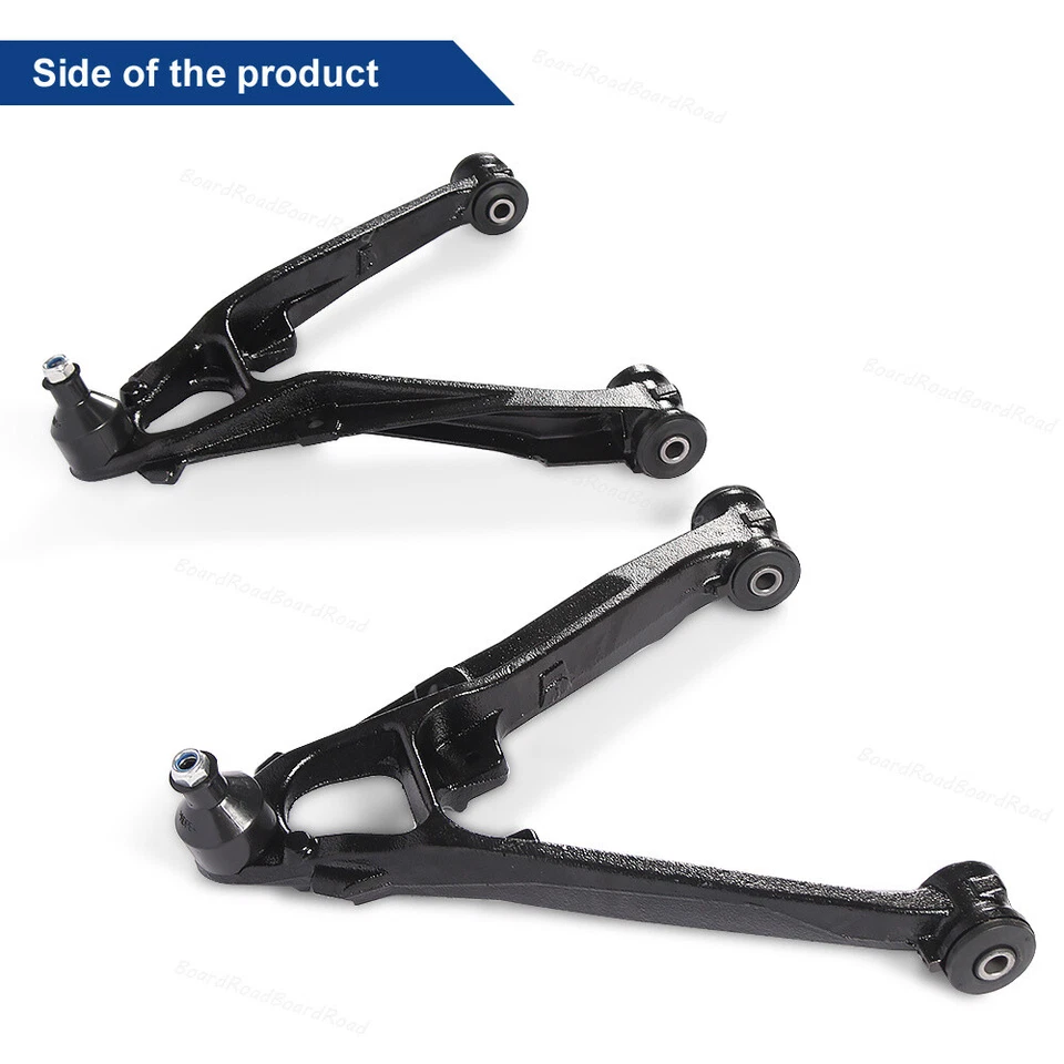 12 Pcs Front Upper Lower Control Arm for 2007-2013 Chevy Silverado / GMC Sierra Foto 2 de 4