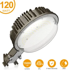 120W LED Barn Light Dusk to Dawn Yard Security Area Light 15,000Lm Super Bright