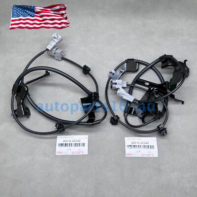 OEM! FRONT ABS WHEEL SPEED SENSOR WIRE HARNESS SET FOR TOYOTA SEQUOIA TUNDRA
