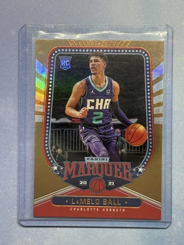 2020-21 Panini Chronicles - Marquee Bronze #266 LaMelo Ball (RC)