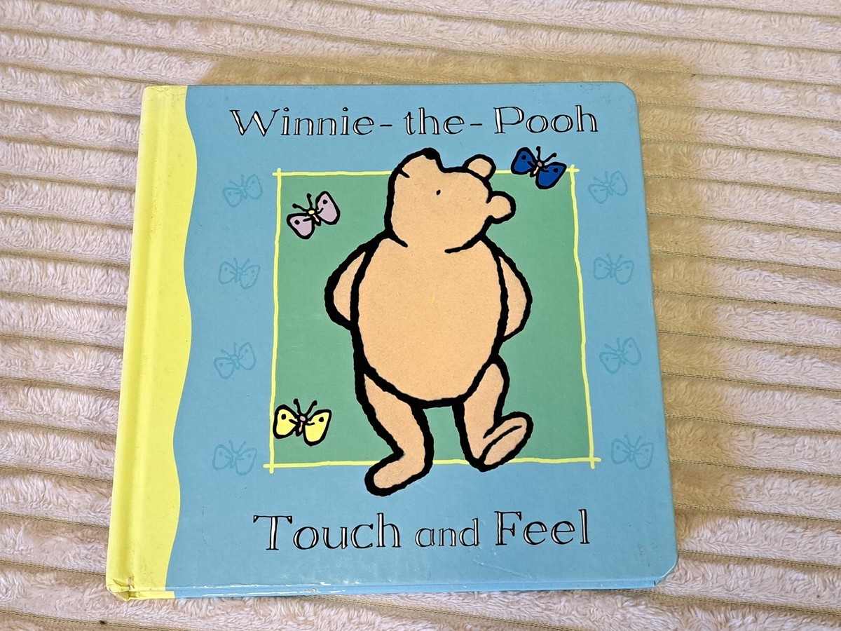 Winnie The Pooh Touch And Feel Baby Toddler Readable Sensory