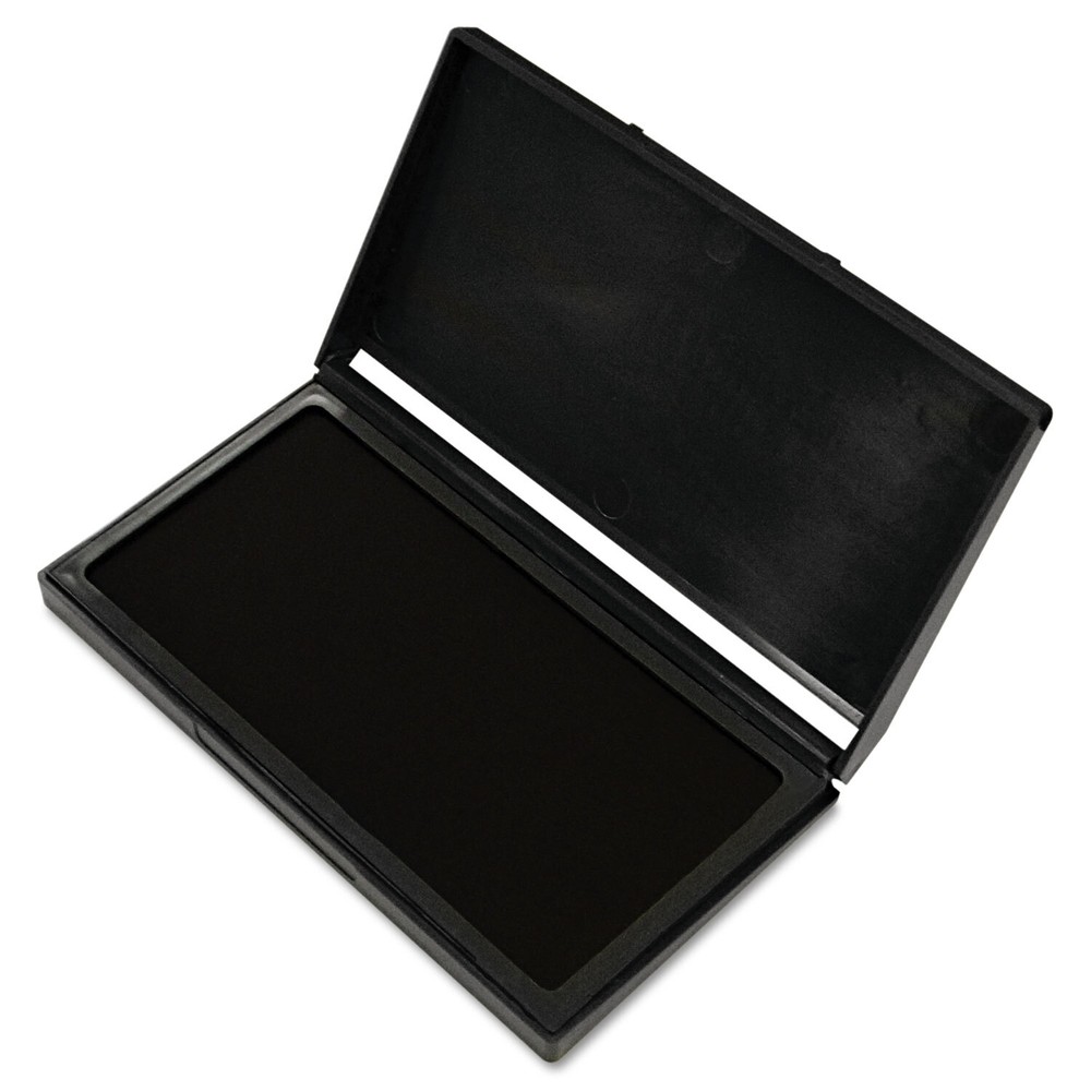 Cosco Microgel Stamp Pad for 2000 PLUS 2 3/4 x 4 1/4 Black 030253
