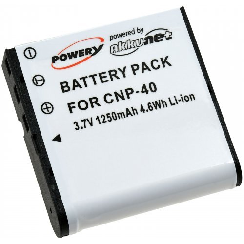 Battery for HP Videokamera V5060U 3,7V 1250mAh/4,6Wh Li-Ion