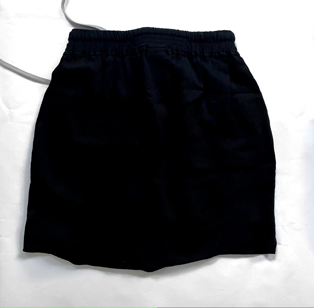 【RICK OWENS】gonna コットン ジャージ maxi スカート Ruched cotton jersey maxi skirt in white - Rick Owens
