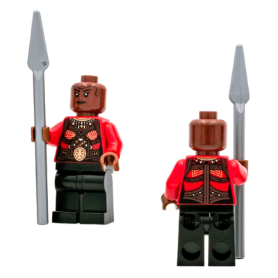 LEGO Okoye minifigure (NEW, NEVER BUILT) Wakanda Forever 76214 War