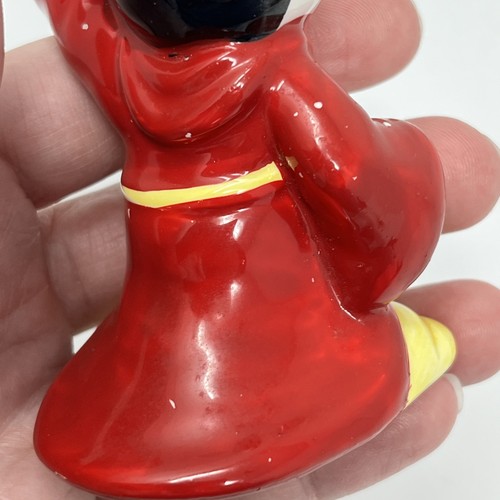 Vtg Disney Japan MICKEY MOUSE Ceramic Figurine Sorcerer's Apprentice Fantasia! - Picture 10 of 11