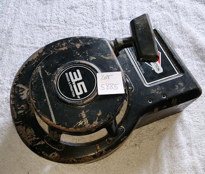 #ad #ad VINTAGE BRIGGS amp; STRATTON 3.5 HP ENGINE PARTS ACCESSORIES RECOIL START SHROUD $31.99