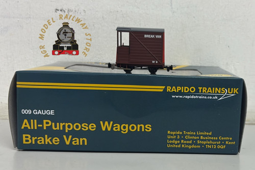Rapido 990802 Single Veranda Break Van - braun Nr.6 - Spur 009 | Condition: New