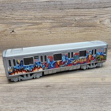 METRO SUBWAY WITH GRAFFITI NYC Chico 1668 1/4...