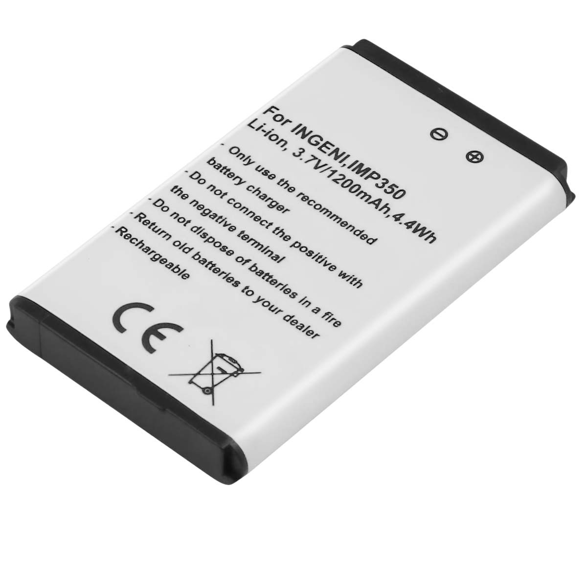 Batterie TPE Ingenico IMP350 Avizar idéale pour encaissement en terrasse 1200mAh