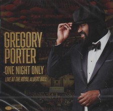 GREGORY PORTER - ONE NIGHT ONLY : LIVE AT THE ROYAL AL - NEW & SEALED CD & DVD!!