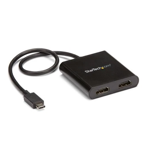 StarTech.com USB Type-C to Dual HDMI Adaptor Black