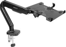 Mount-It Laptop Desk Mount Arm with Gas Spring, Height Adjustable Laptop Stand