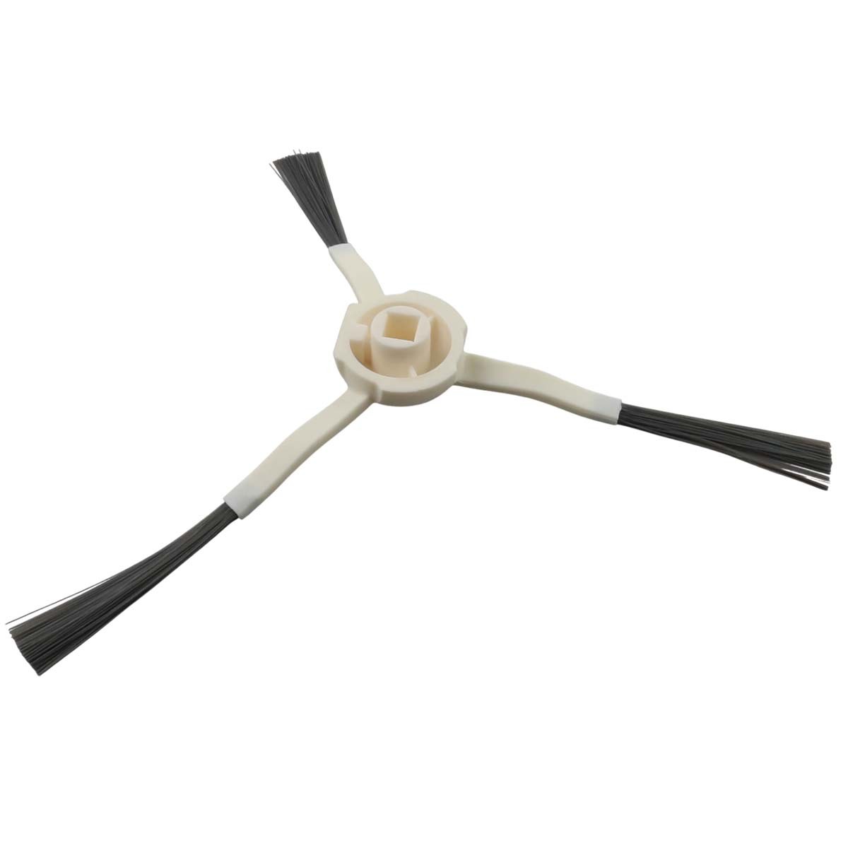 Brosse latérale Dreame W10S anti-emmêlement en nylon souple blanc pour coins