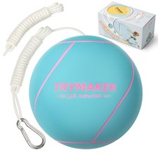 Tetherball Ball and Rope, Tether Balls and Rope Set, Tetherball Blue Backyard...