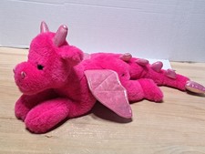 FAO Schwarz Adopt a Pet Enchanted Pink Dragon Plush 15" Valentine's Day 2022