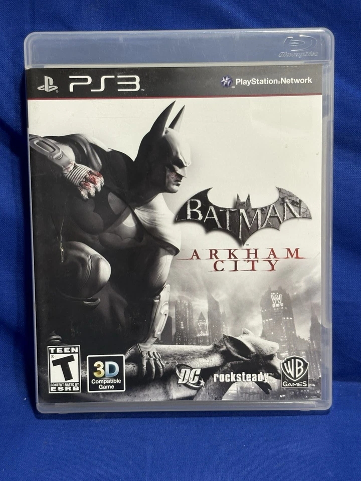 Batman PS3 Game Lot Of Games 10 Arkham City, Origins, Asylum, Playstation 3 - Image 3 of 4