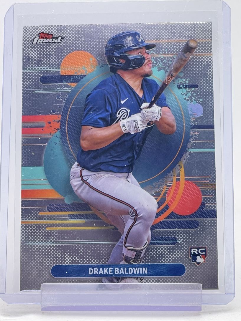 DRAKE BALDWIN 2025 TOPPS FINEST ROOKIE UNCOMMON BRAVES #183 RC Q5890