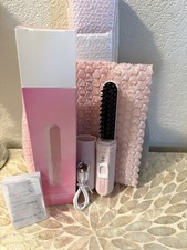 Pink Small Capsule Wireless Straight Hair Comb
