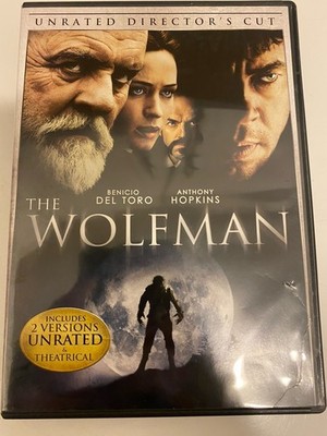 Universal Studios The Wolfman DVD Unrated Director's Cut Widescreen NR