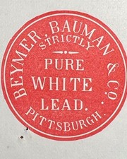 🖌️ 1885 Wholesale Paint Dealers Billhead 🎨 White Lead Pittsburgh Seal