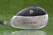 TAYLORMADE RESCUE MID 22 4 HYBRID W/ REGULAR FLEX GRAPHITE SHAFT
