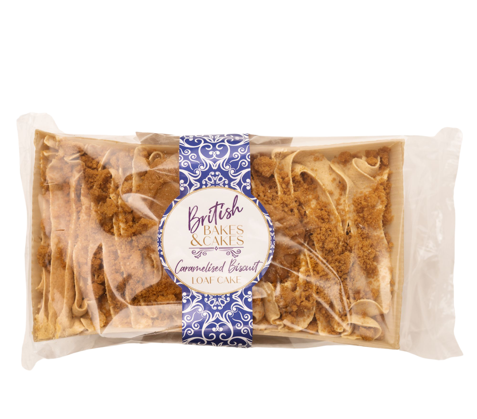 British Bakes & Cakes Caramelised Biscuit Loaf Cake 290g - Pack of 3