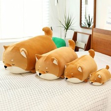 Cute Shiba Inu Dog Plush Toy Soft Stuffed Pillow 32cm 55cm 70cm Multi-Size Gift