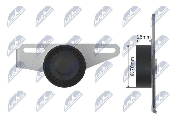 Original NTY Spannrolle Keilrippenriemen RNK-RE-021 FüR Dacia-image