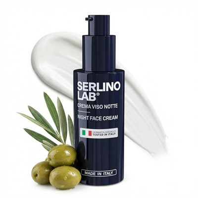 Serlino Lab Face Cream   Moisturizer with Retinol and Hyaluronic Acid, Refreshin