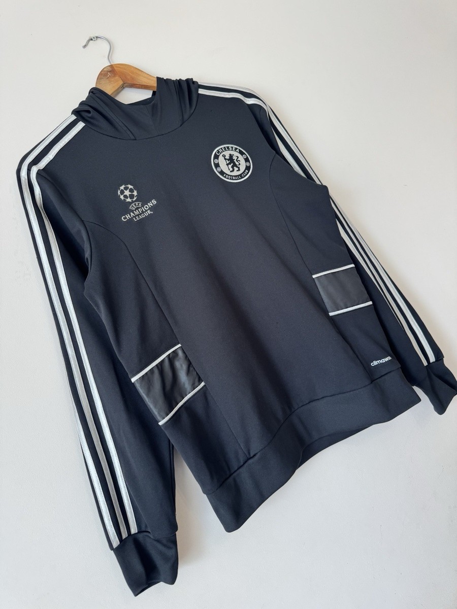 Chelsea 2013-2014 Soccer Hooded Training Top Adidas Football Kit