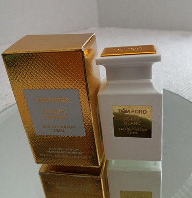 Soleil Blanc by Tom Ford Eau De Parfum 0.25oz 7.5ml Mini ~ New in Box