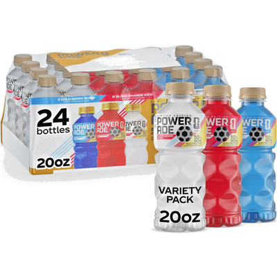  POWERADE FIFA Variety Pack   24 Pack Sports Drinks (20 fl oz) 