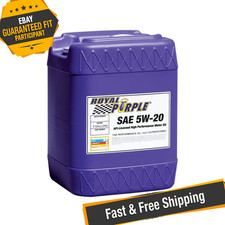 Royal Purple 05520 Multi-Grade SAE 5W-20 Synthetic Motor Oil - 5 Gallon Pail 41.42 per gallon
